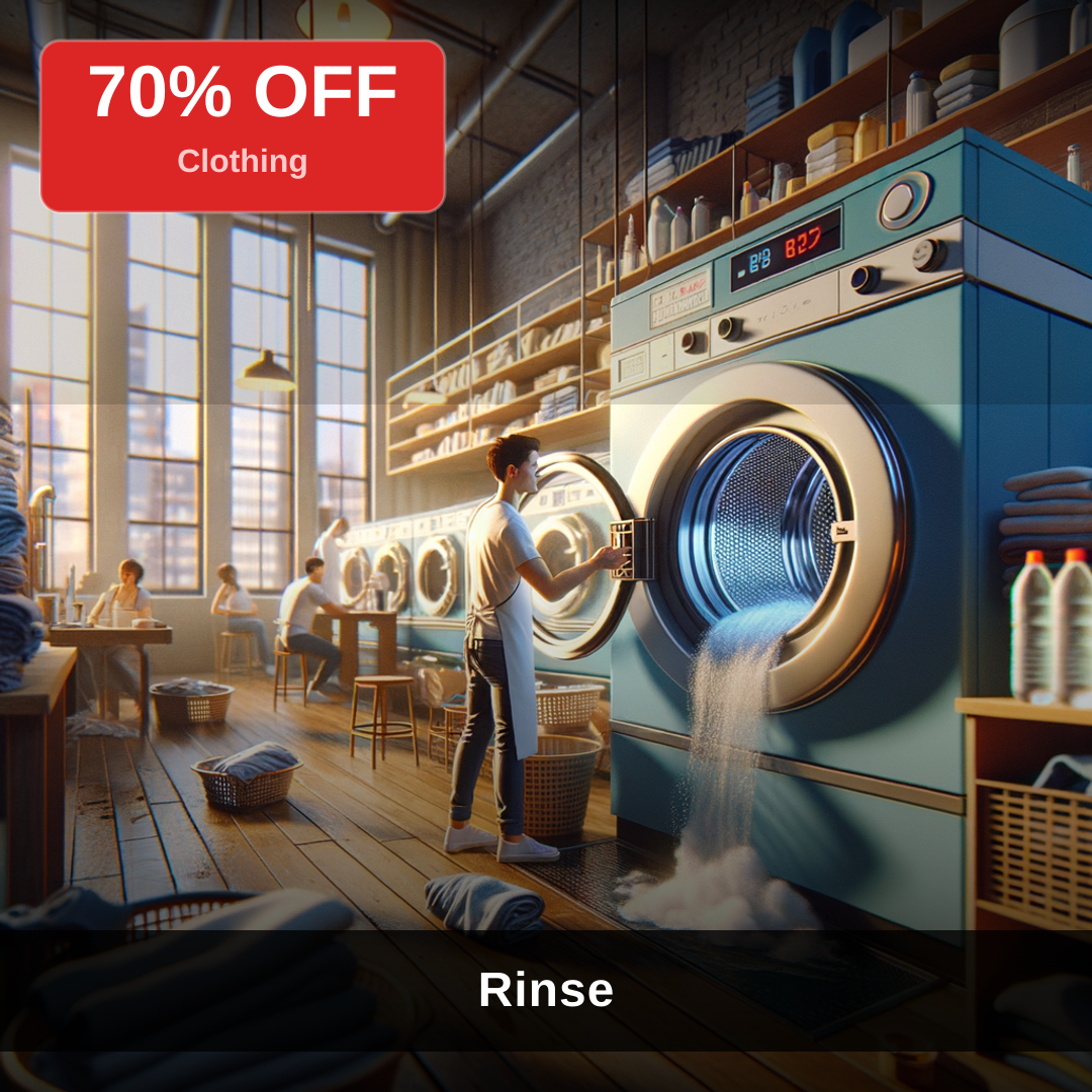 Rinse 70% off